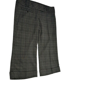 Makers  of the Original brown houndstooth check long dress shorts